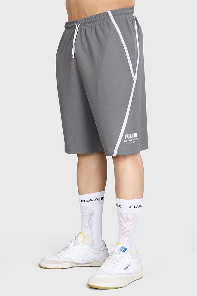 Drip Oversized Shorts Dark Grey — photo 2