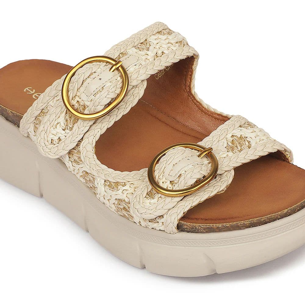 Healers ZQ-HDSL-03 Everyday Comfort Cream Casual Slippers for women by Liberty — photo 5