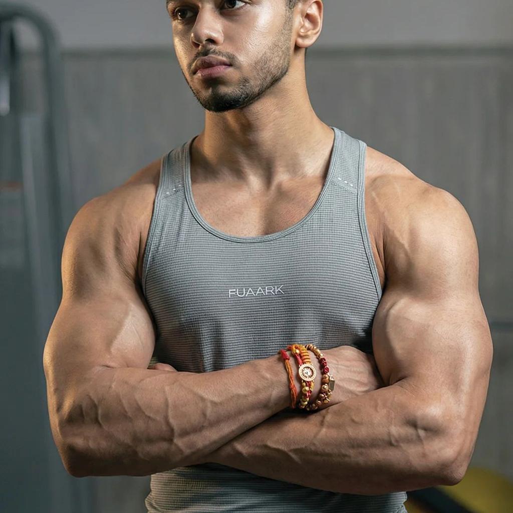 Checks Running Tank Ultimate Grey