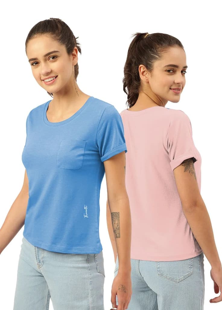 Twin Skin Women's Lounge Tees (Pack of 2) — photo 11
