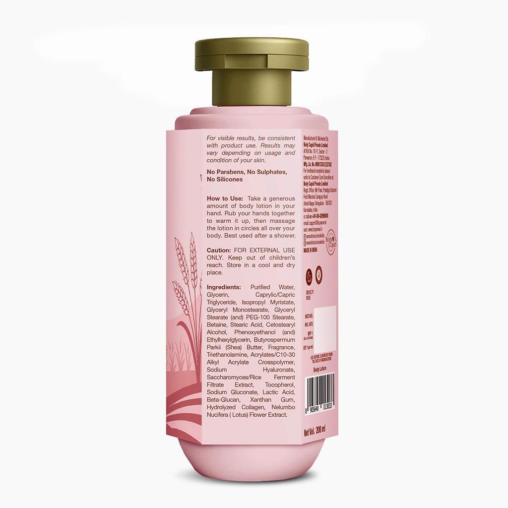Fermented Rice Milk Brightening Body Lotion Radiance & Lasting