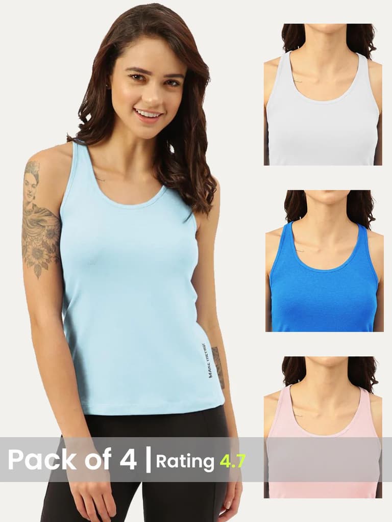 Twin Skin Women's Tanks (Pack of 4) — photo 12