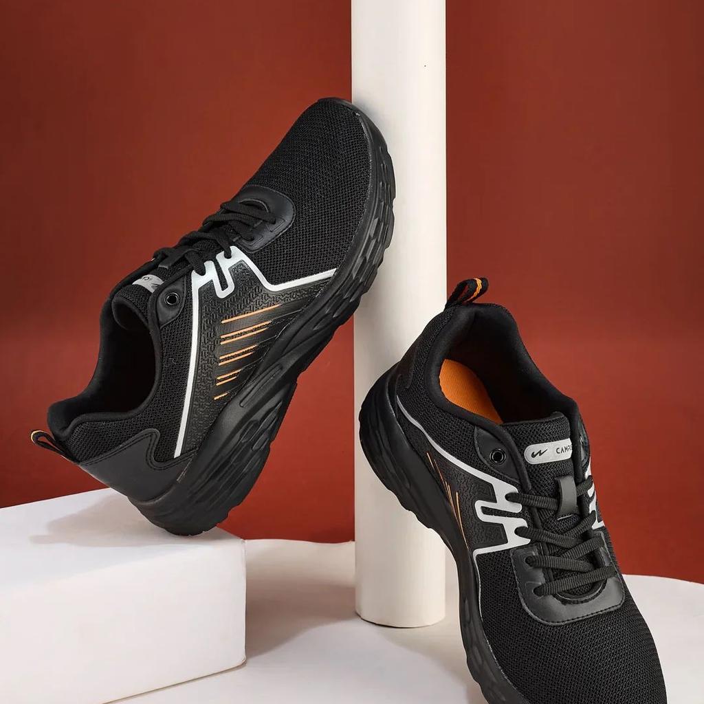 SHOOTER Black Men's Running Shoes