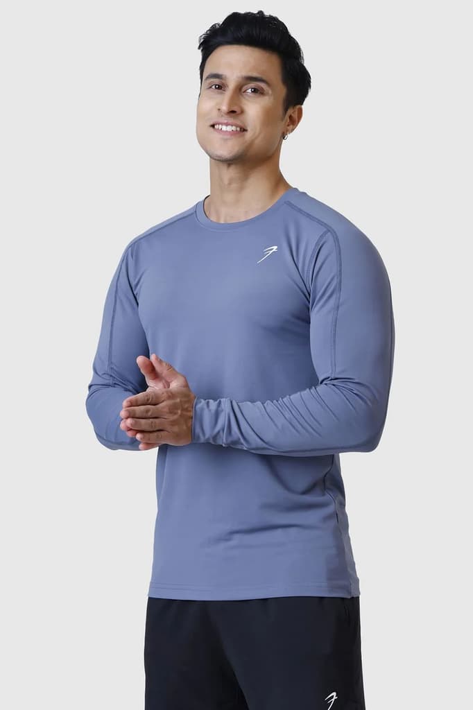 Rush Fullsleeves T-shirt Light Grey — photo 6
