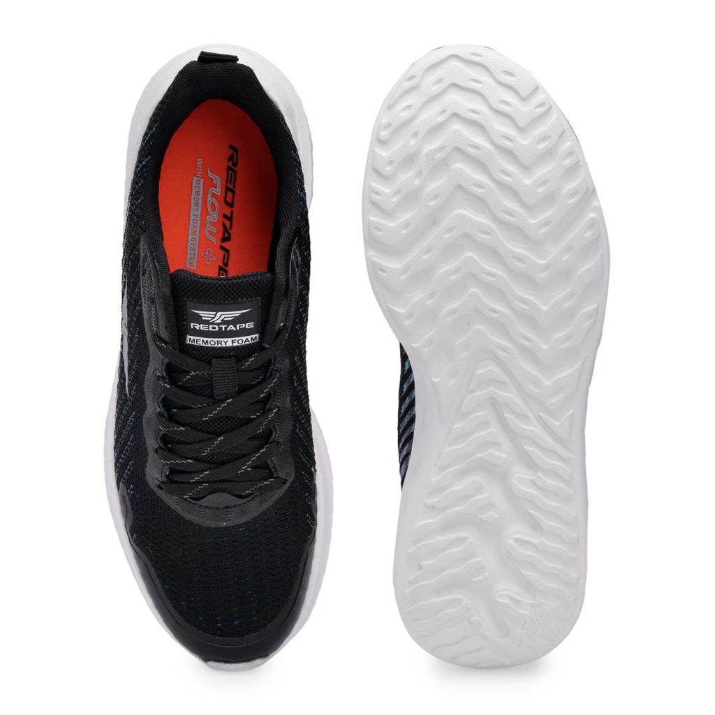 Sports Shoes for Men in Black and Blue | Athleisure Shoes — photo 5