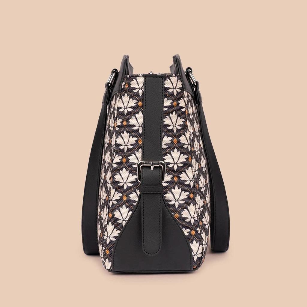 Bidri Kaiser & Paisley Print - Women's Work Bag & Classic Zipper Wallet Combo — photo 5