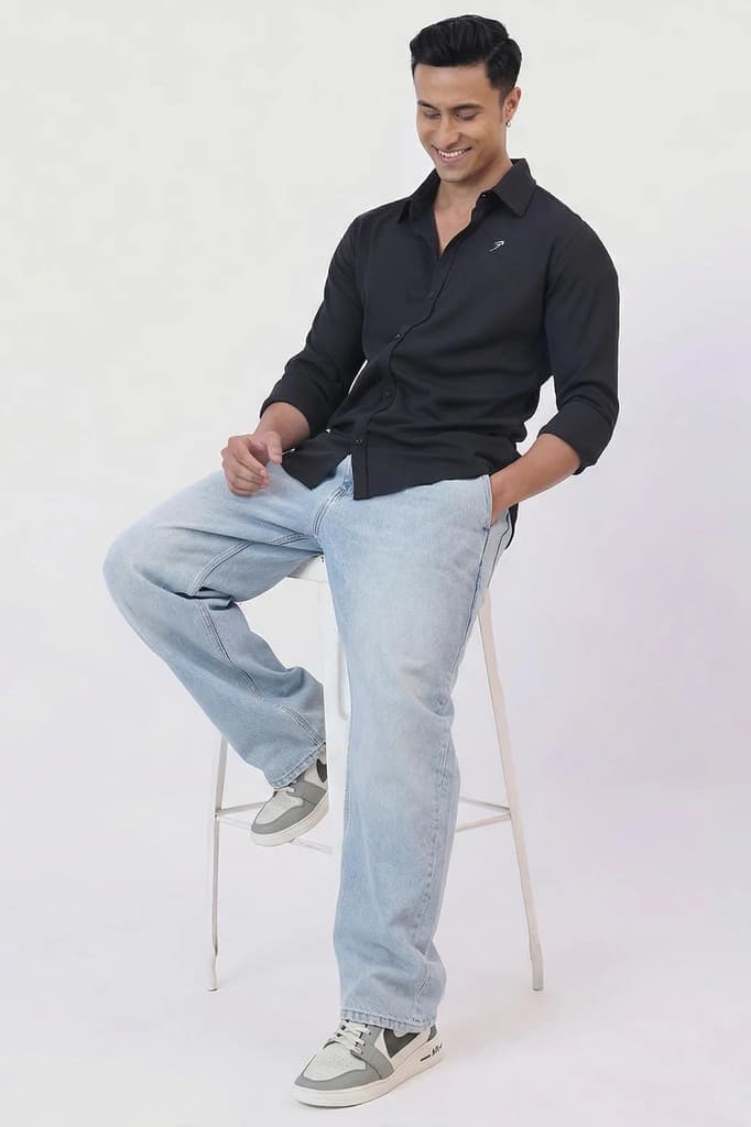 Foundation Fullsleeves Shirt Black — photo 2