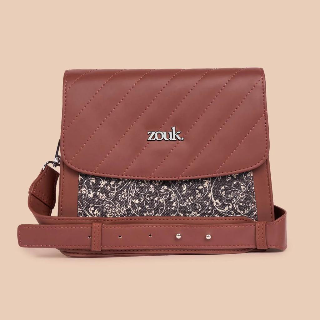 Lattice Lace Beyond Basic Sling Bag