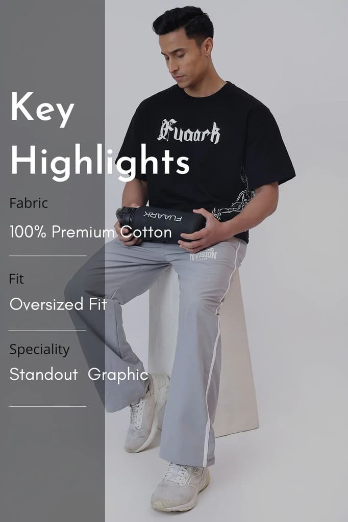 Ritual Oversized T-shirt Black — photo 7