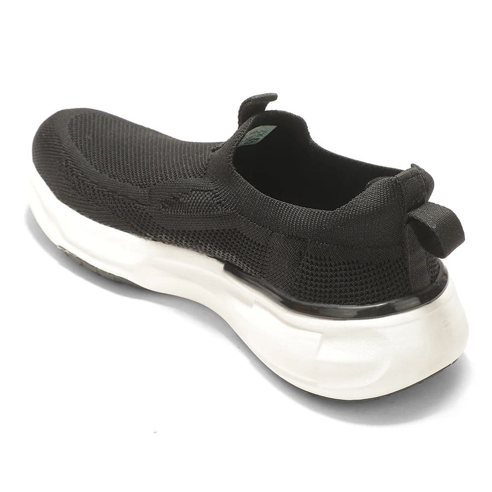 Leap7X by Liberty Men's CHICAGO-1 Black Slip-On Walking Shoes - EAZYGO Technology with Ortholite Insole — photo 4