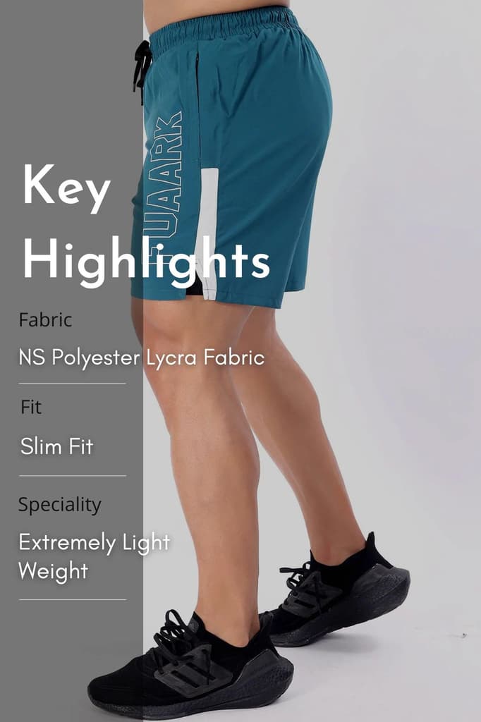 Studio Shorts Teal — photo 7