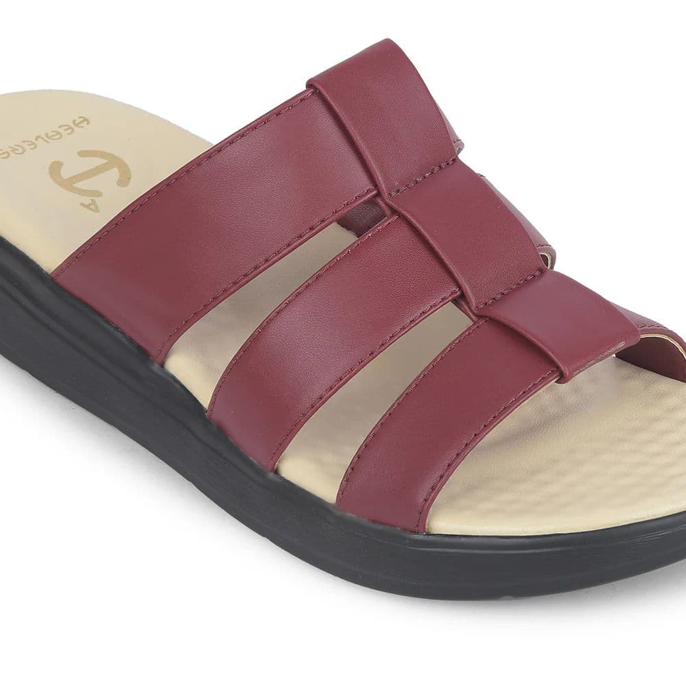 Healers Cherry Casual Slipper For Women ZUBIE-4E By Liberty — photo 5