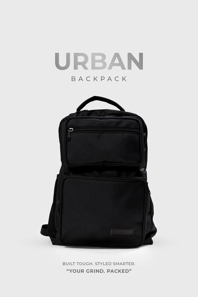 Urban Backpack Black — photo 2