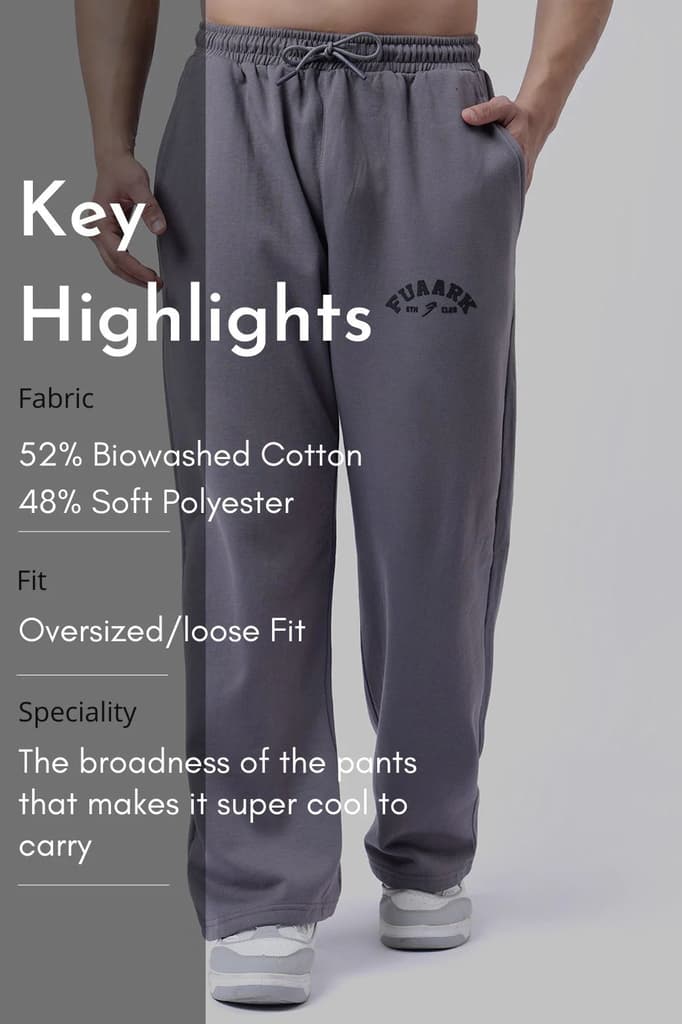 Laidback Relaxed Pants Dark Grey — photo 7