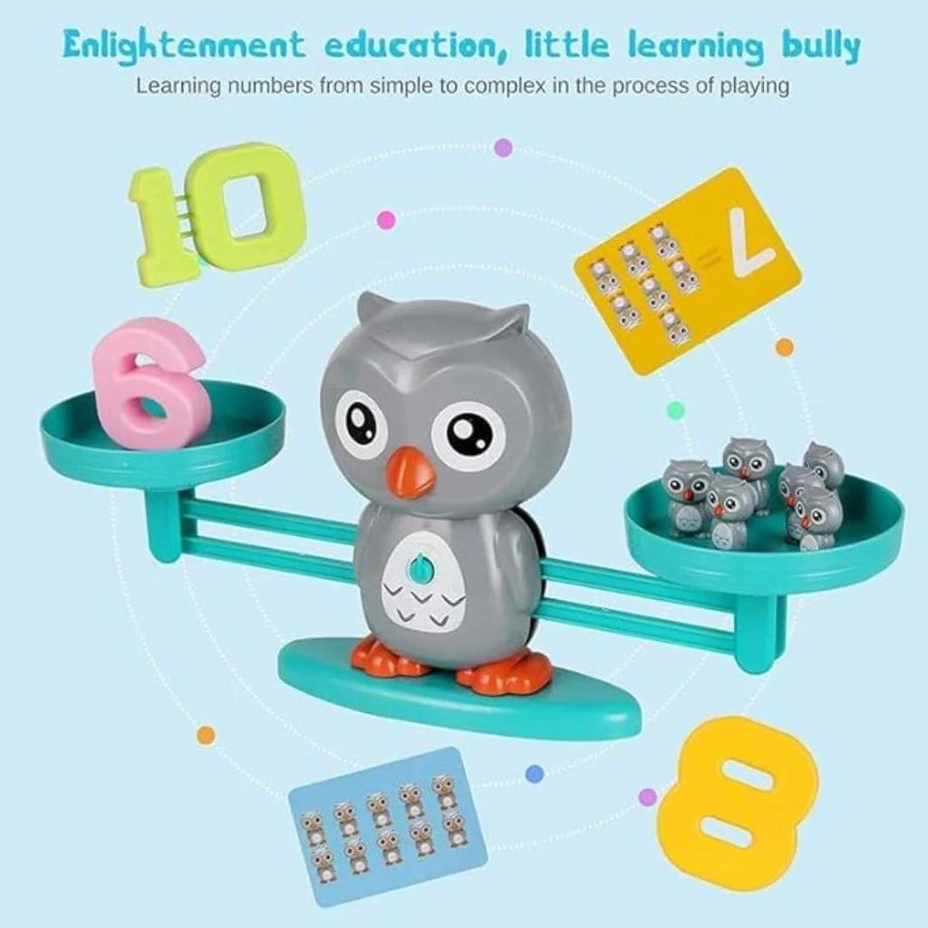 Owl Balance Counting Toy – Fun with Numbersn Balance! — photo 4