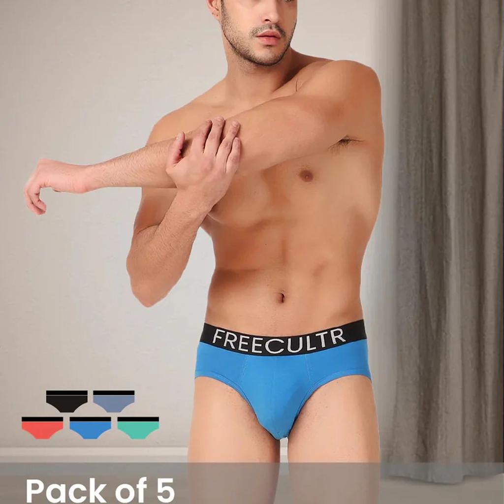 Men's Organic Cotton Briefs Pack of 5
