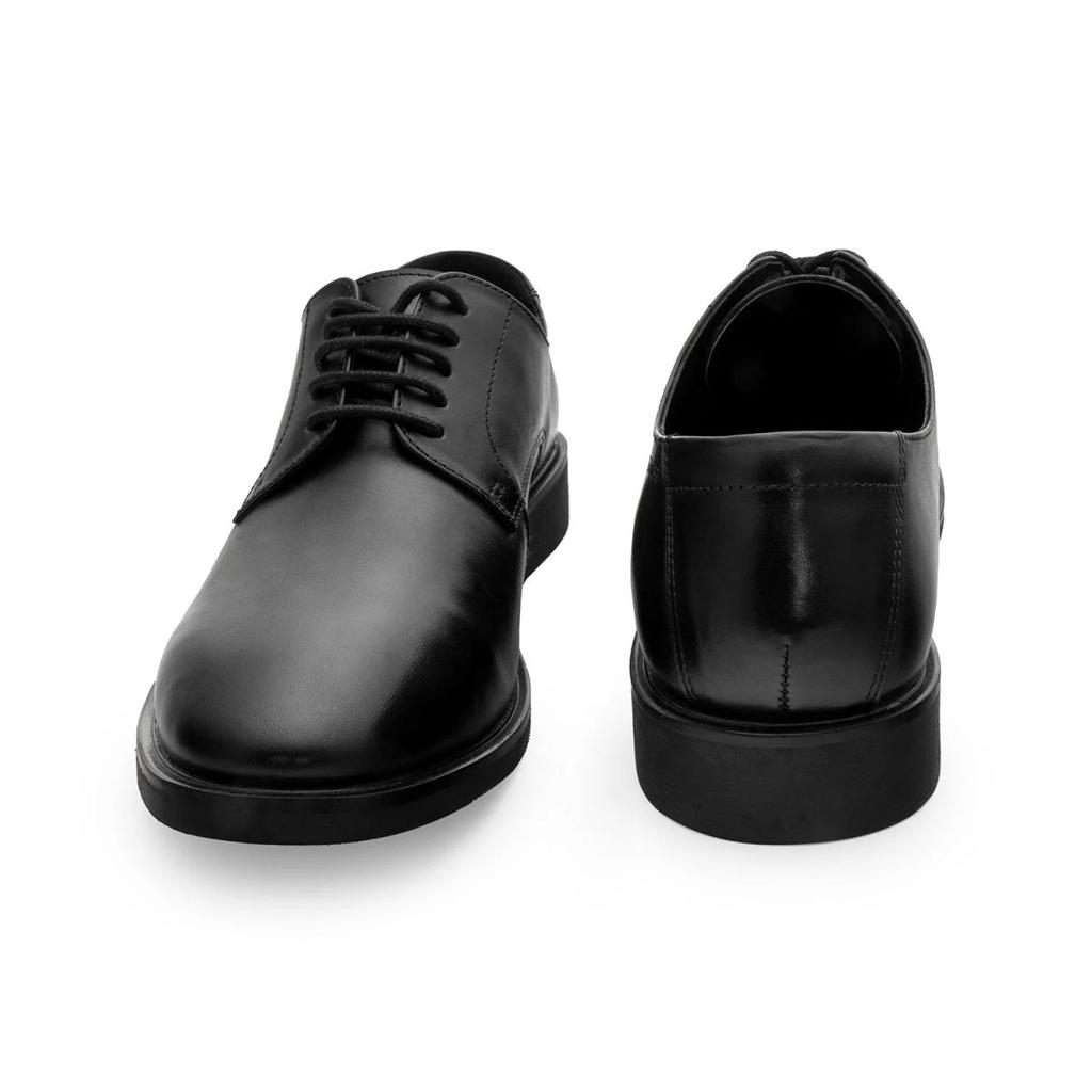 Men's Leather Black Derby Shoes for Refined Daily Formal Style — photo 4