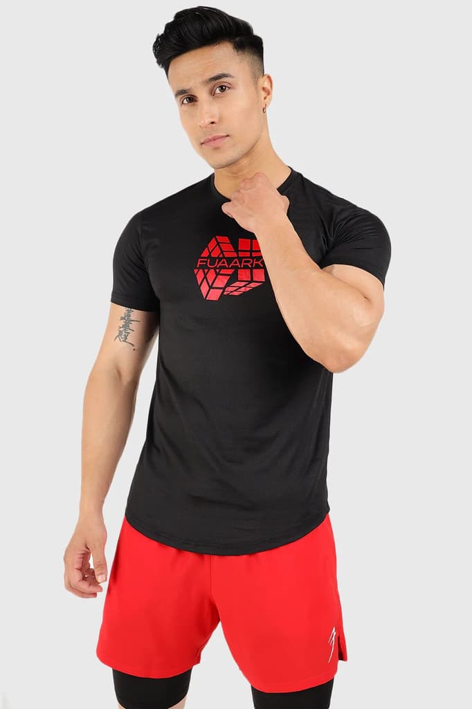 Revolve T-shirt Black — S
