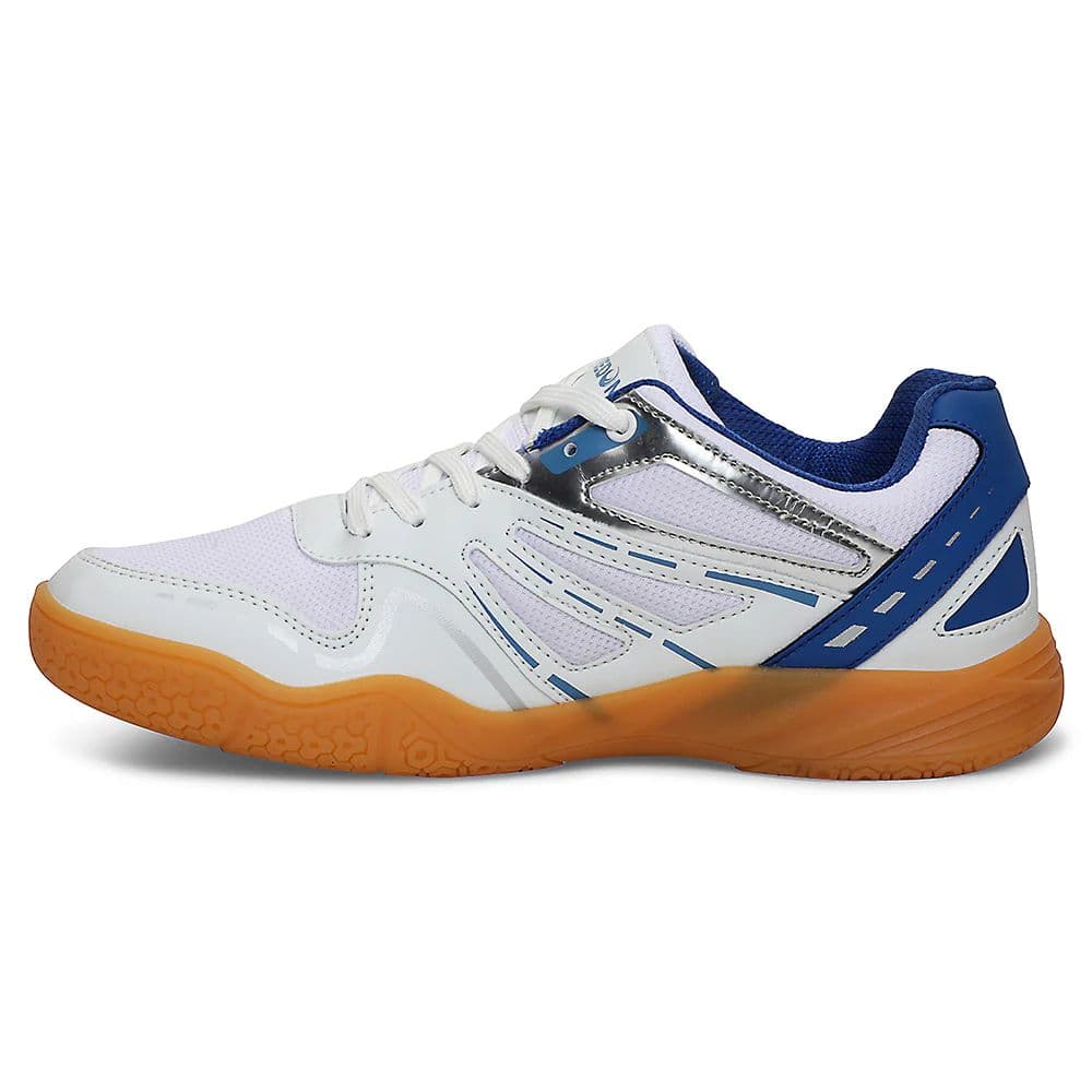 FREEDOM Sky Blue Sports Non-Marking Paddle/Pickleball & Badminton Shoes For Men ASPIRE-1E By Liberty — photo 3