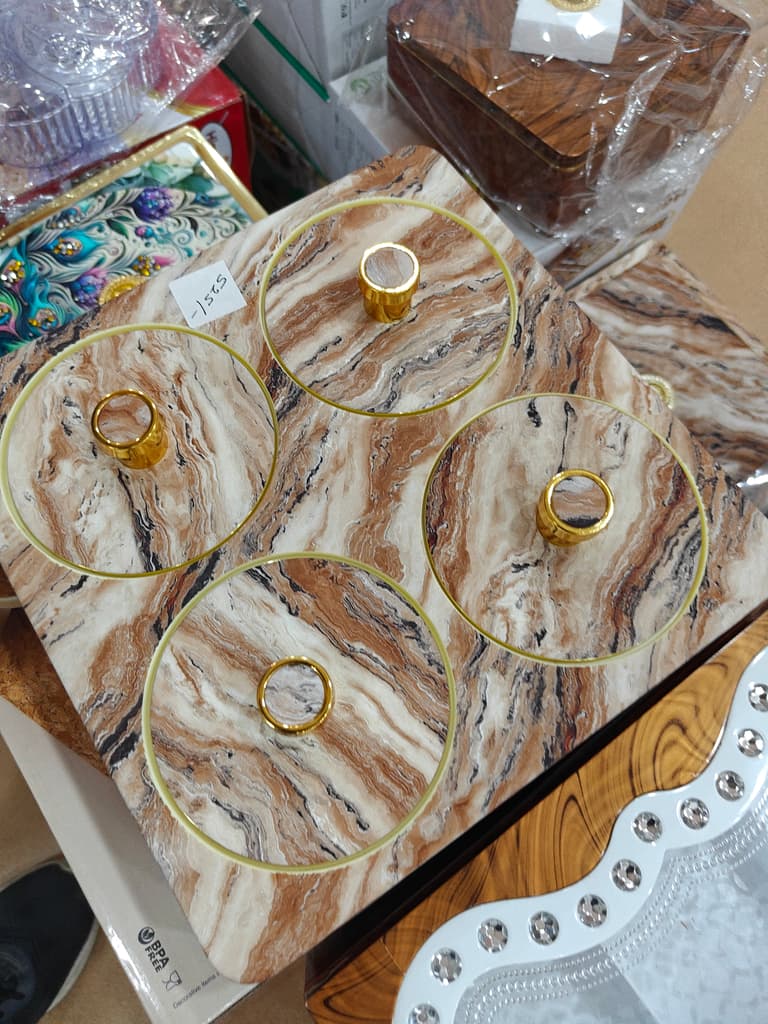Marble Ring Holder | Gold Ring | Decorative | Marble