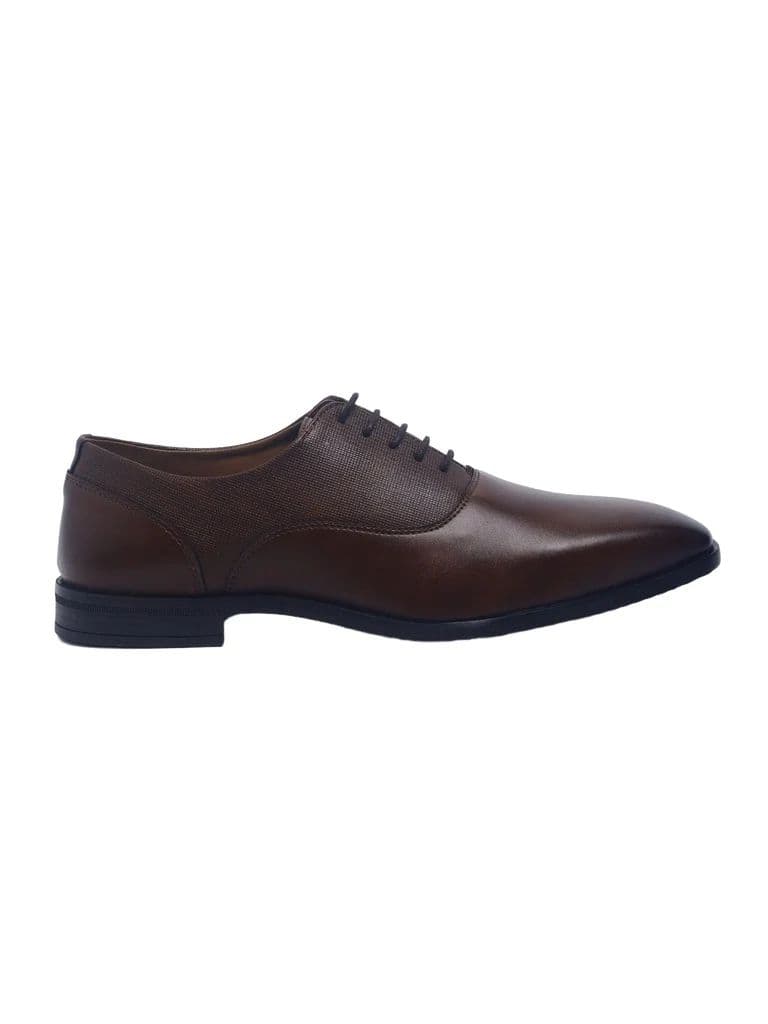 SOLEPLAY Dark Tan Oxford Shoes — photo 2