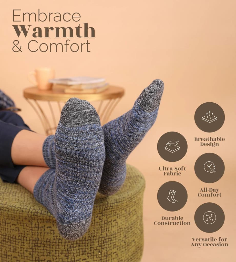 UltraComfort Winter Ankle Socks — photo 2