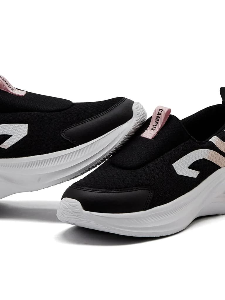 GISEL Black Women's Walking Shoes — photo 7
