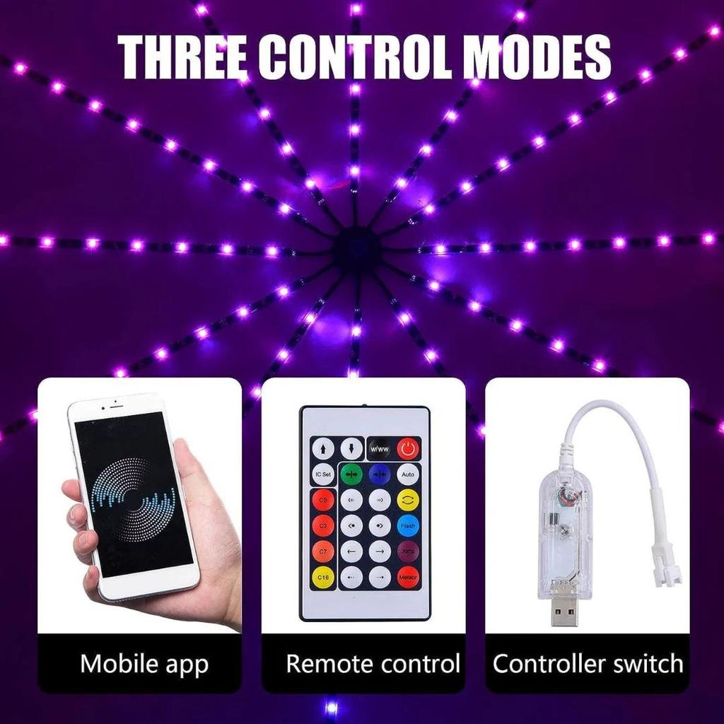 LED Firework Strip Light | Sound Operated Firework Launch Effect LED Strip — photo 5