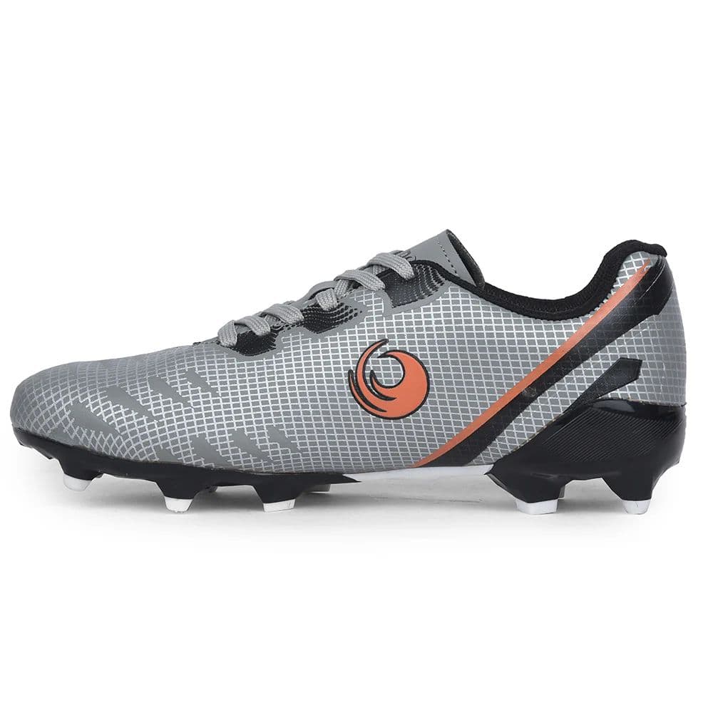 Freedom Grey Sports Lacing Football Shoes For Men JOGA By Liberty — photo 3