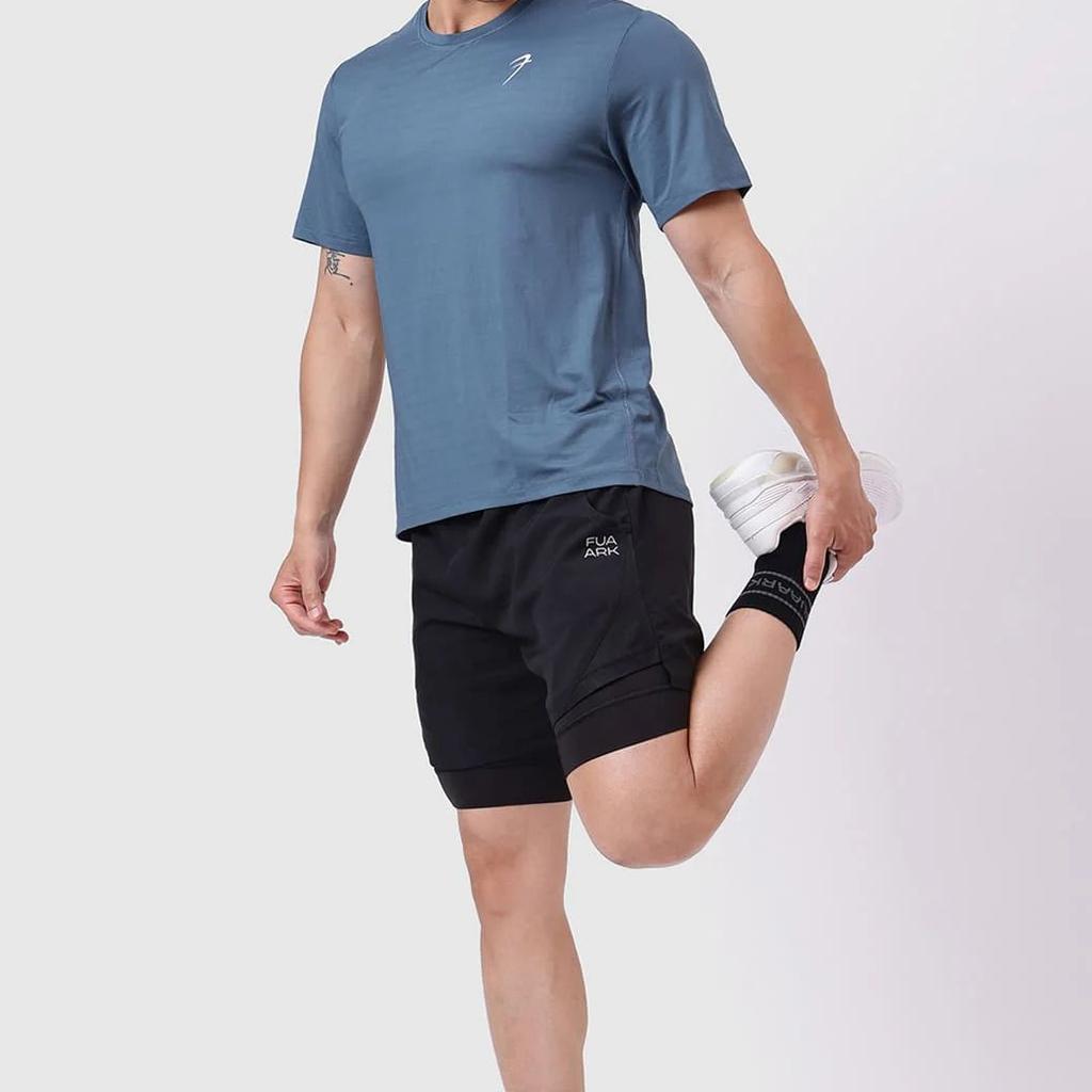 Ember Running T-shirt Light Blue