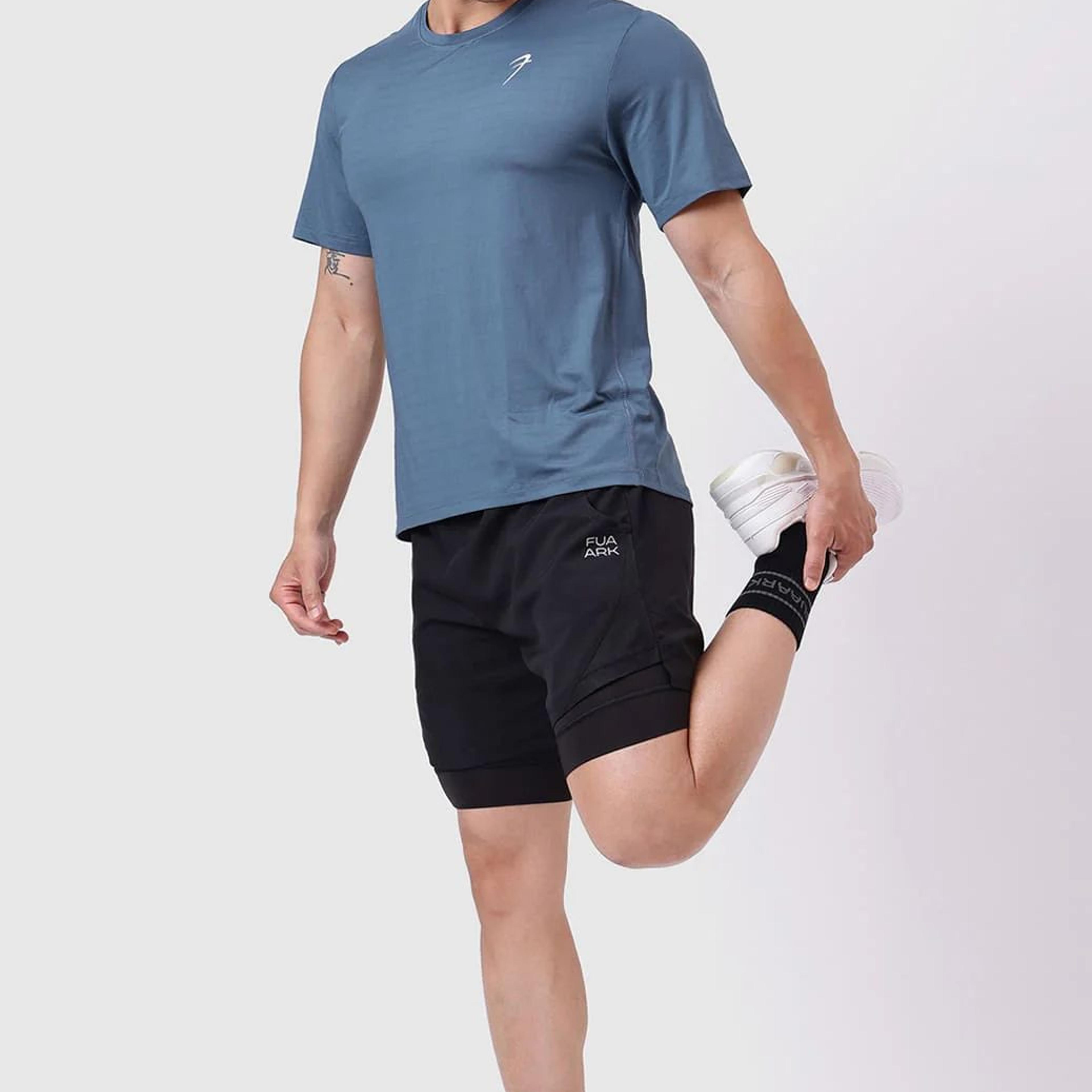 Ember Running T-shirt Light Blue