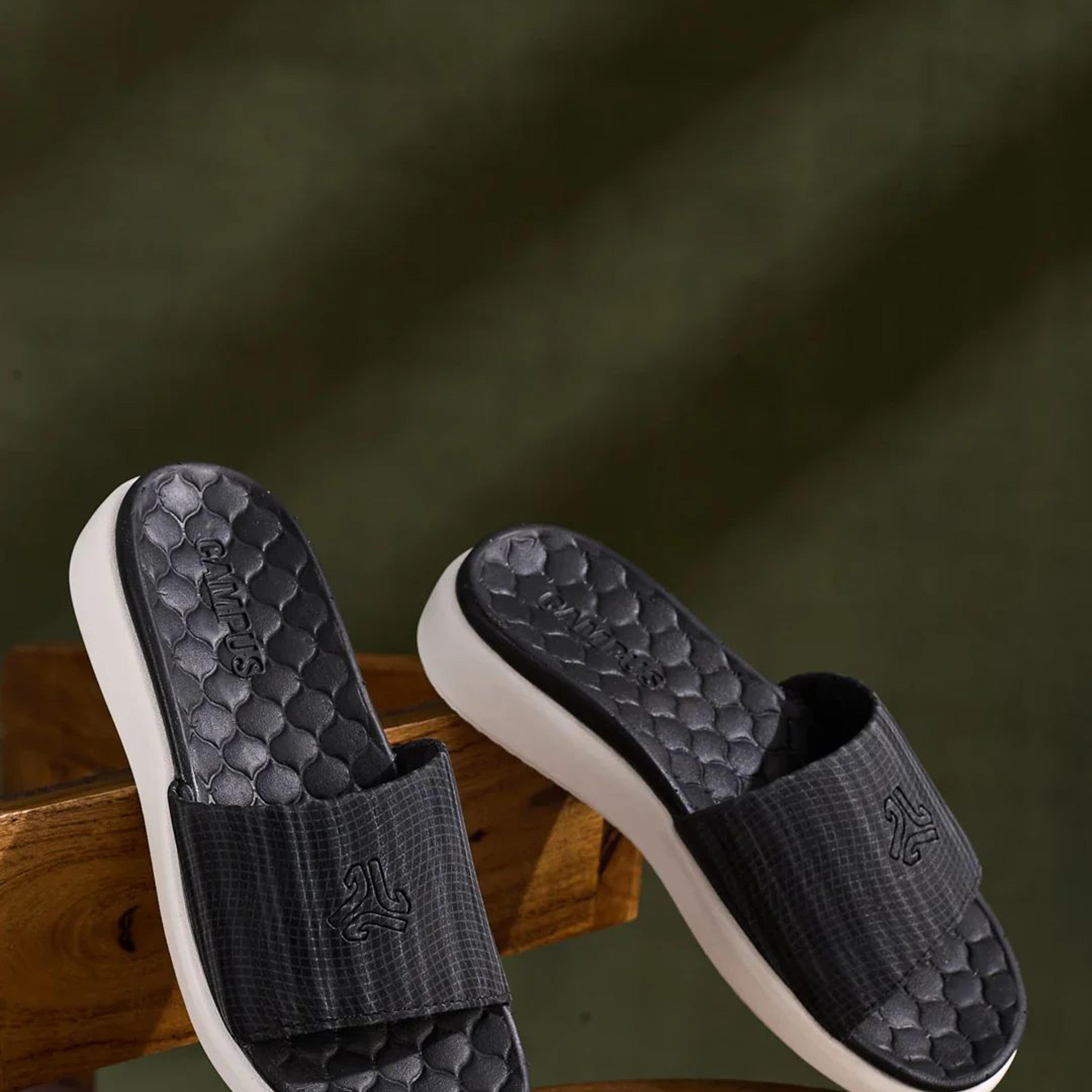 SL-491L Black Women's Slides