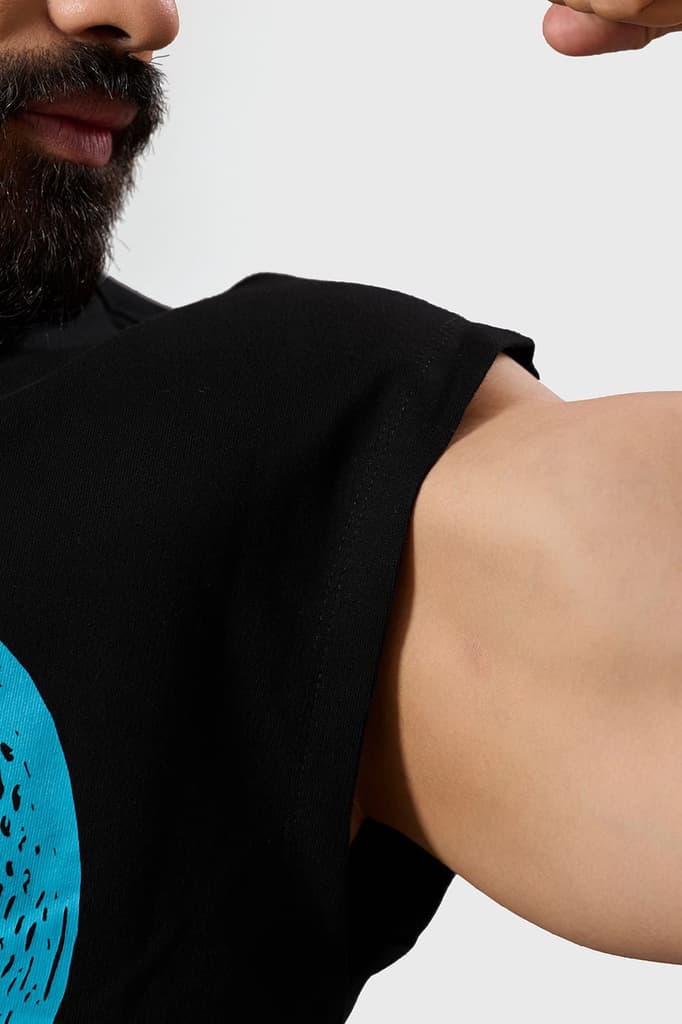 Python Capsleeves Tank Black — photo 3