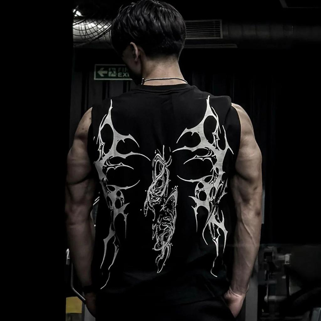 Dark Flex Boxy tank