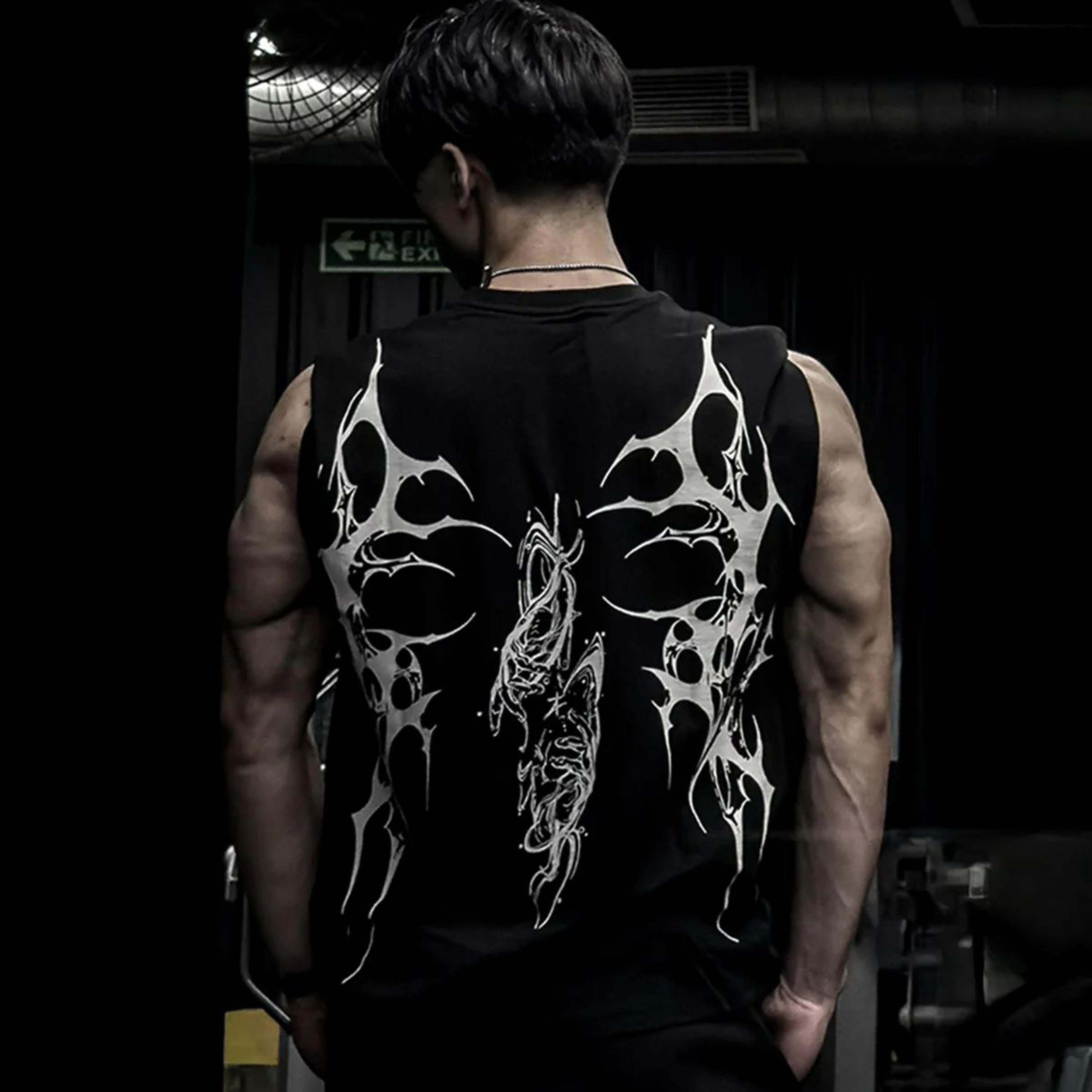 Dark Flex Boxy tank