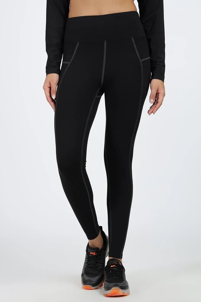 Timeless Nylon Leggings Black | Grey — photo 5