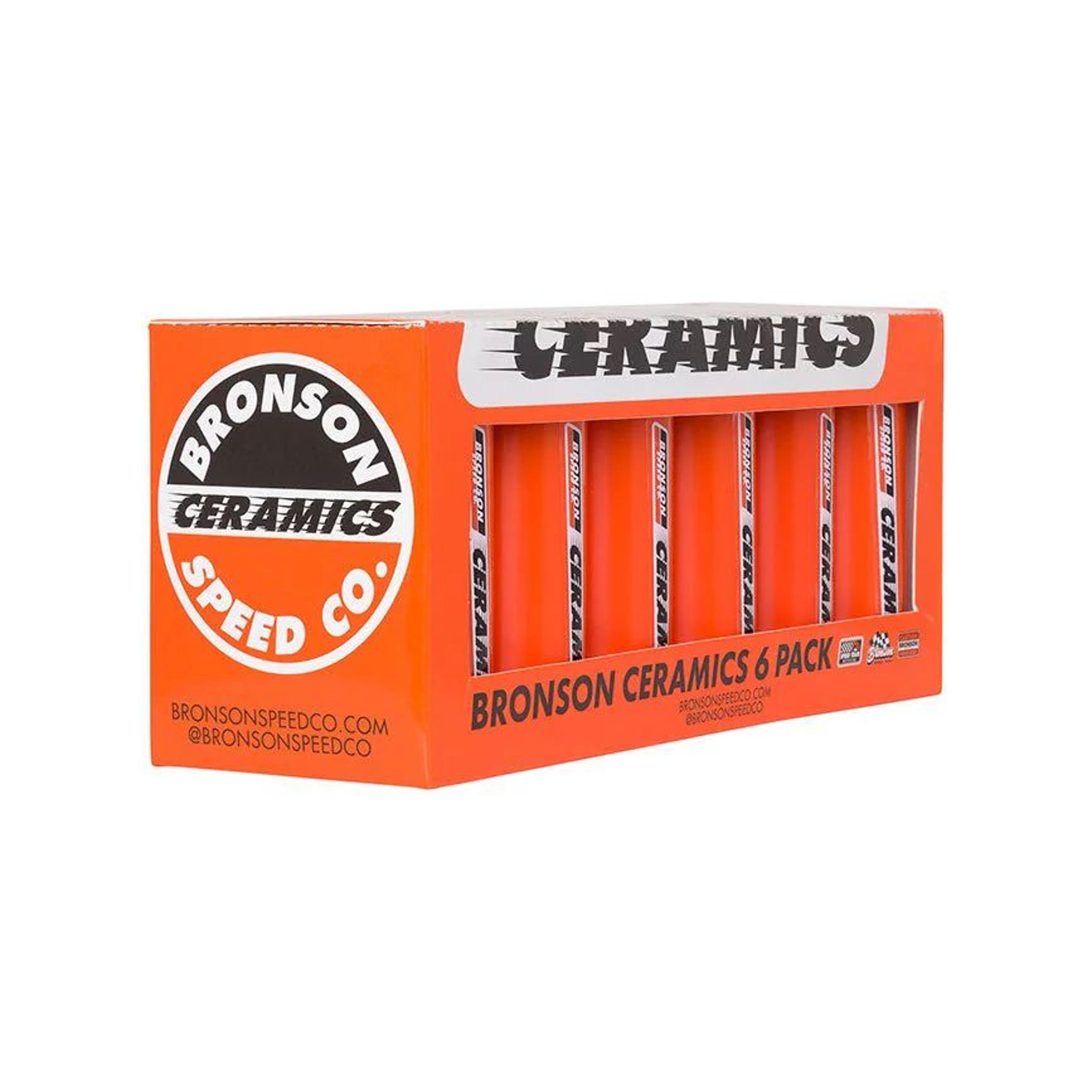 Bronson Speed Co. Ceramic Bearing - set of 8 ceramic bearings, 4 spacers, & 8 washers