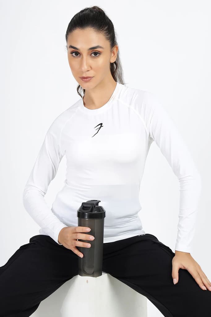 Compression Full T-shirt White — photo 2