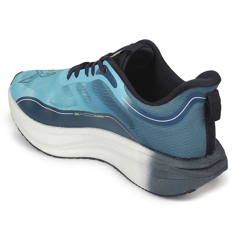 Leap7X ZLP-XM-19 Sea Green Sports Lacing Running Shoes for Men By Liberty — photo 3