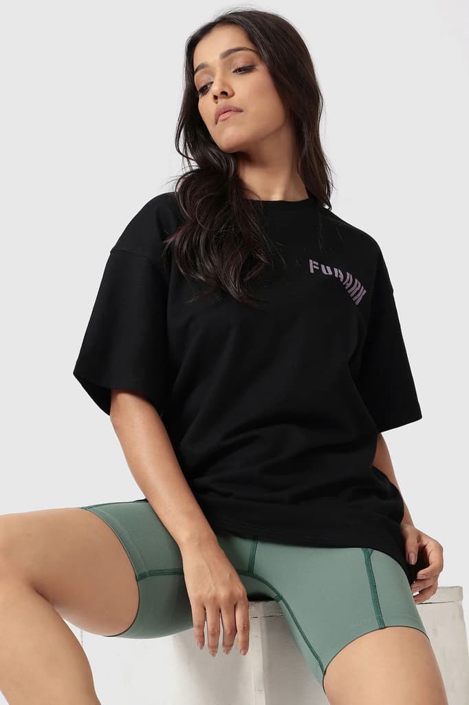 Rage Oversized T-shirts Black — photo 5