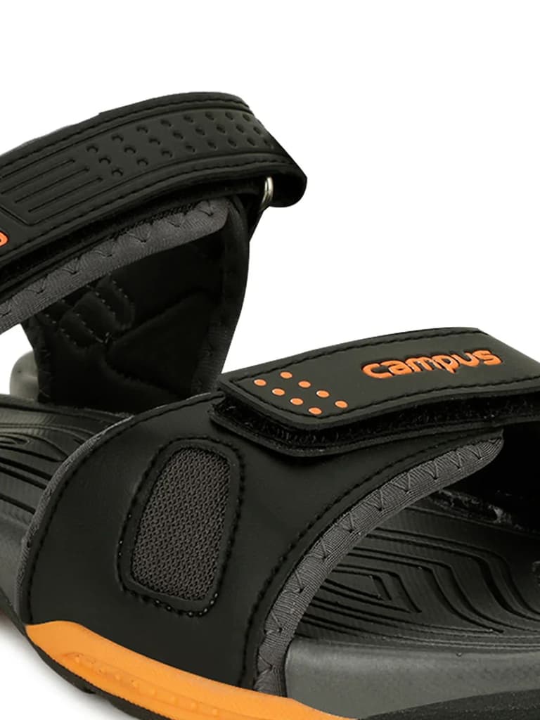 3K-905A Black Men's Sandals — photo 5