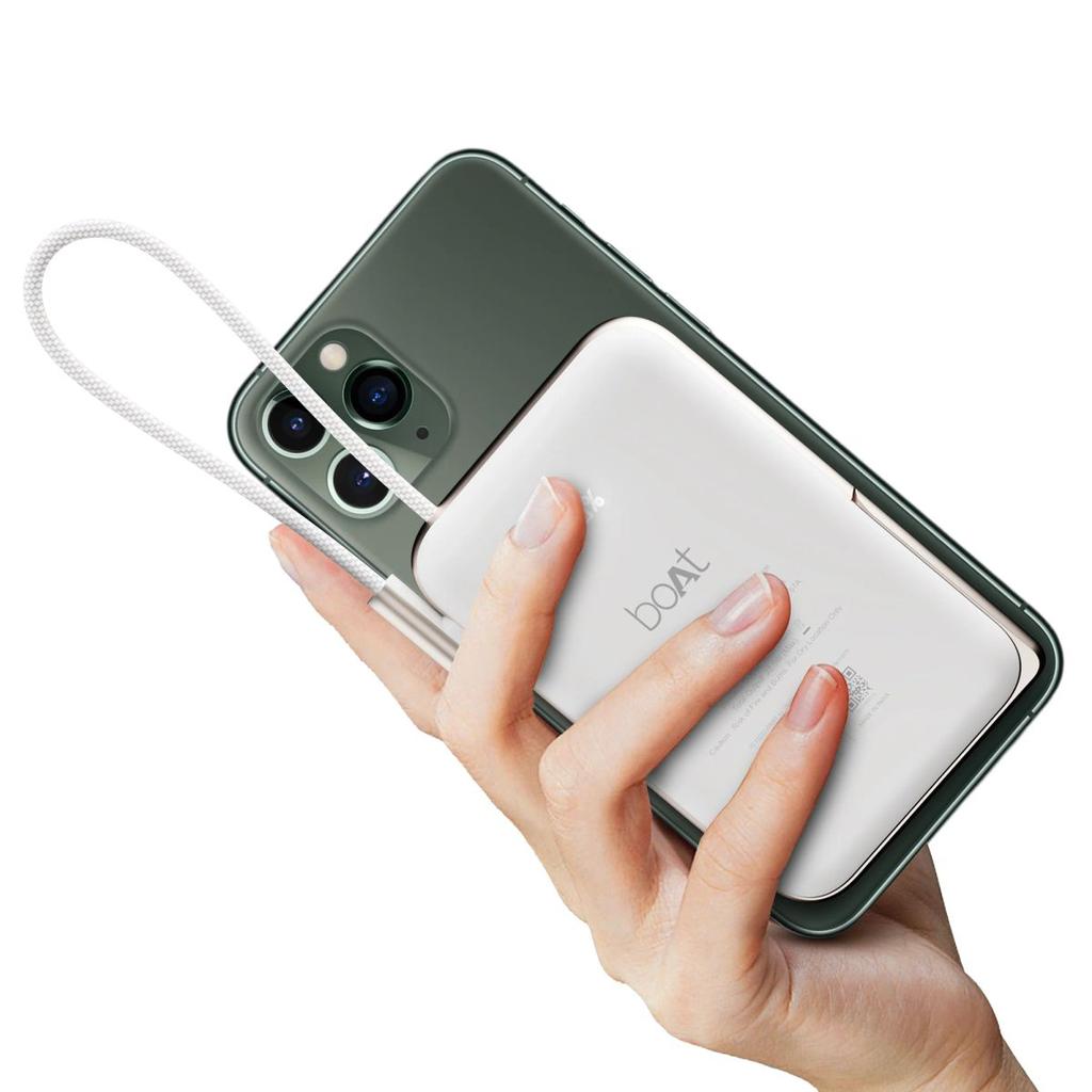 boAt EnergyShroom PB330 Magnacharge | 10000mAh magnetic wireless power bank with 15 W wireless charging, LED battery display, 12 Layer Smart IC Protection — photo 2