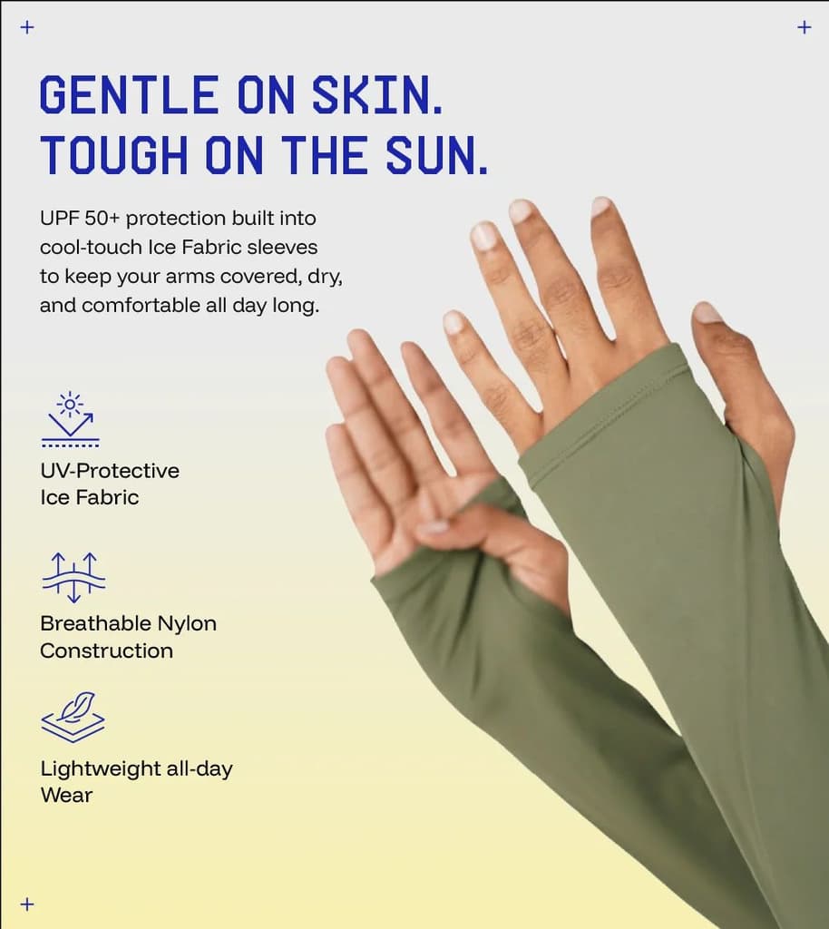 Breathable and relaxed fit sunscreen Arm sleeves 2 — photo 4