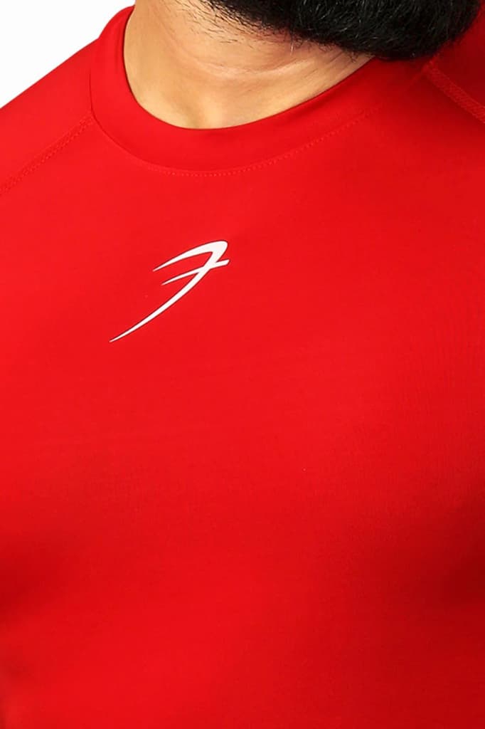Compression T-shirt Red — photo 4