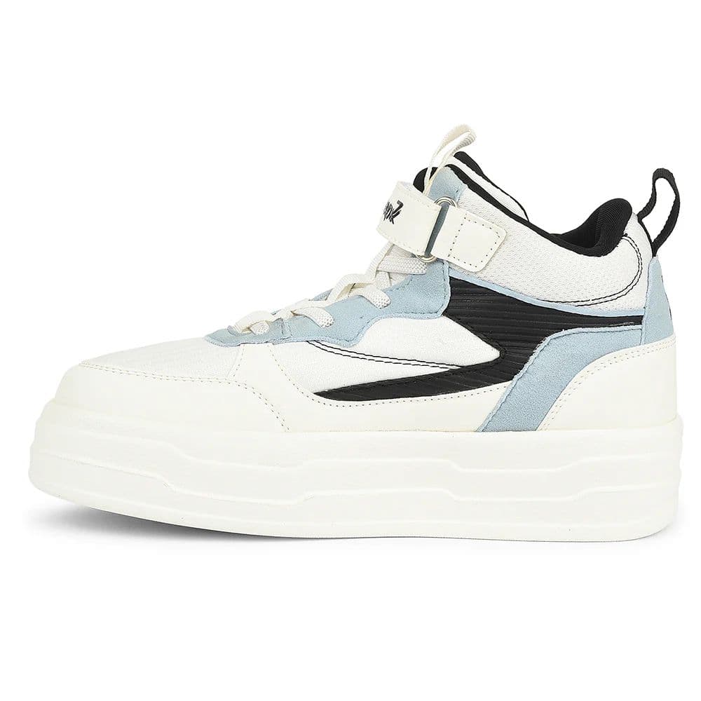 Leap7x Sky Blue Sporty Casual Lacing Sneakers For Women STYLO-10 By Liberty — photo 3