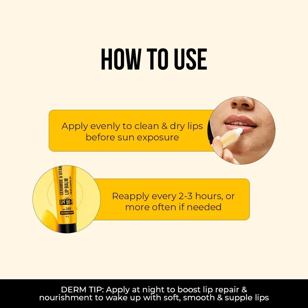 Ceramide & Vitamin C Lip Balm - 10g