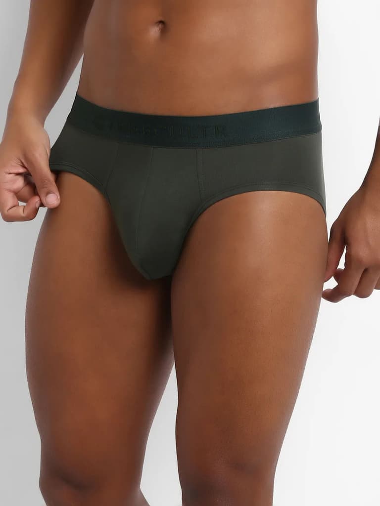 Men's Anti-Bacterial Micro Modal Brief in Solid Waistband (Pack of 1) — photo 2