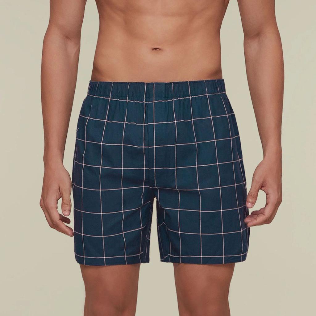 Checkmate Combed Cotton Boxers Pink Pop
