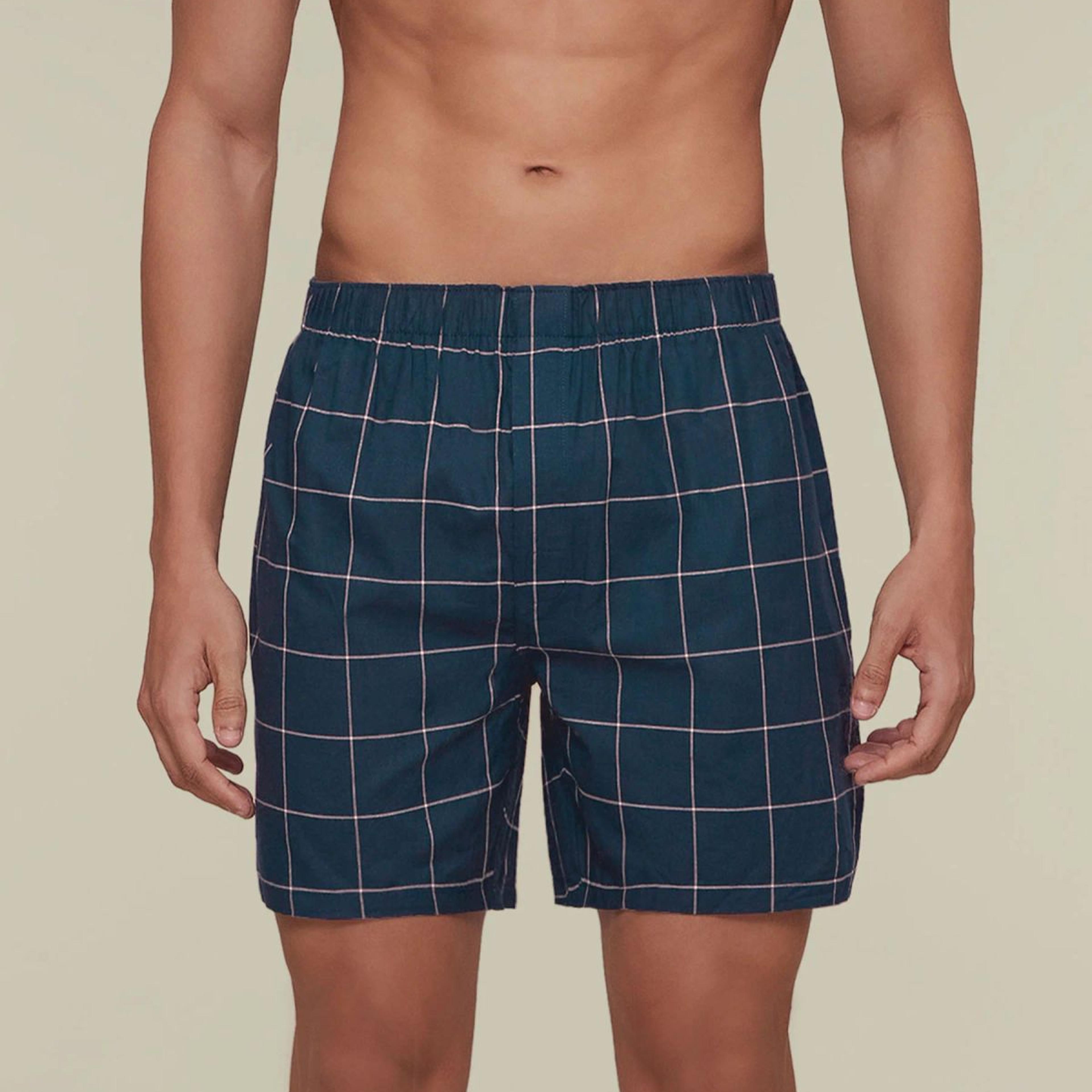 Checkmate Combed Cotton Boxers Pink Pop