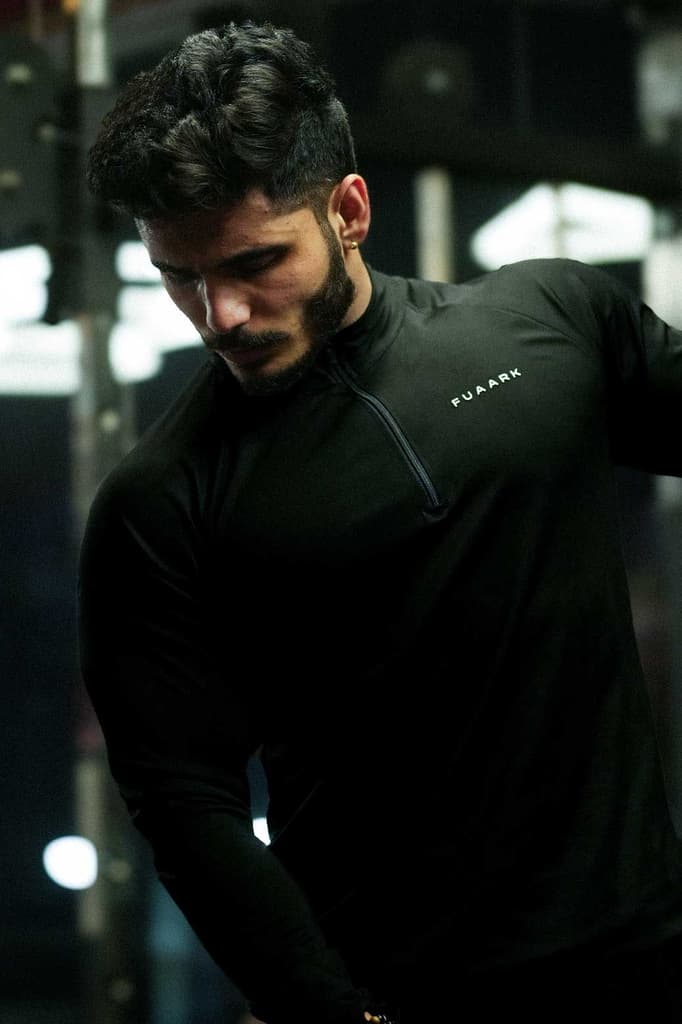Axis Pullover Black — S